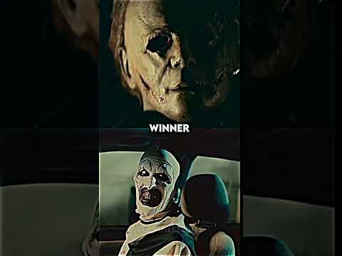 Michael Myers Vs Art The Clown | Battle #shorts