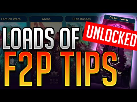 BEST NEW PLAYER VIDEO EVER! TOO MANY NEW PLAYER TIPS TO COUNT! | Raid: Shadow Legends