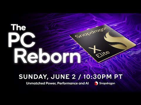 Snapdragon Computex 2024 Keynote: The PC Reborn