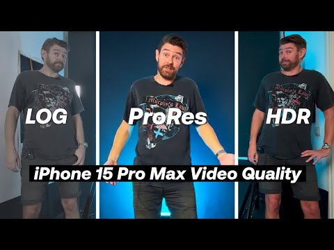 iPhone 15 PRO MAX SECRET Video Formats are INSANE!