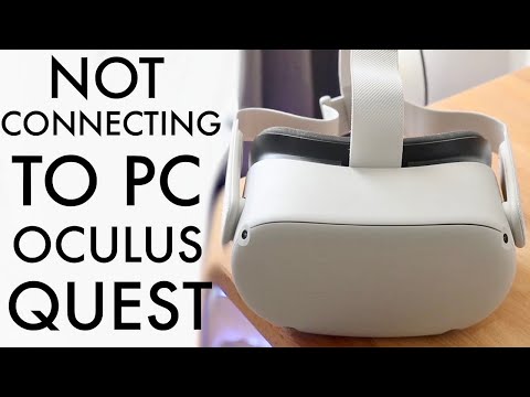 How To FIX Oculus Quest 2 Not Connecting To PC! (2022)