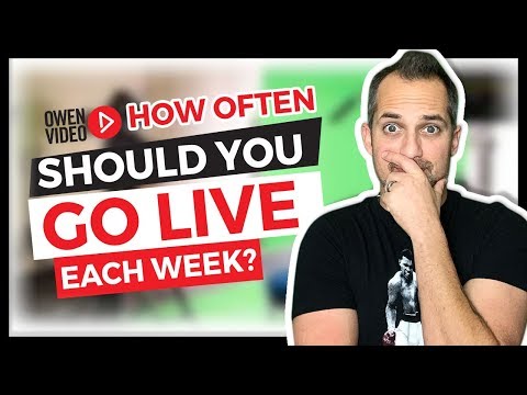 How Often Should I Live Stream Per Week to get a Big Following? - Live Streaming Tips