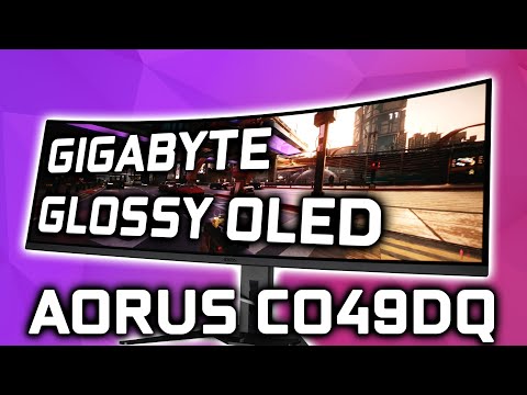 Glossy QD OLED - Gigabyte AORUS CO49DQ Monitor Review