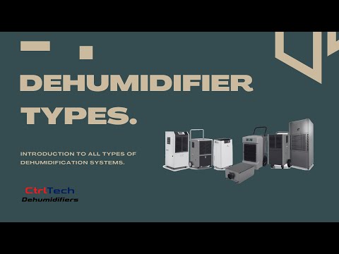 Dehumidifier types. | What are the different types of dehumidifiers? | #dehumidifier #UAE #dubai