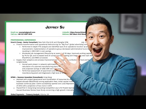 Write an Incredible Resume: 5 Golden Rules!