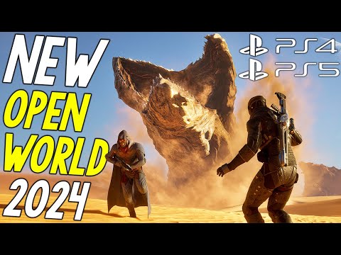 Top 10 NEW Upcoming OPEN WORLD Games in 2024 for PS5 &amp; PS4 (PlayStation Open World Games 2024)