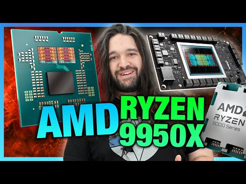 AMD Announces Ryzen 9950X, 9900X, 9700X, &amp; 9600X Zen 5 CPUs, Extends AM5 Life, &amp; AI CPUs