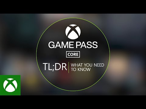 Introducing Xbox Game Pass Core