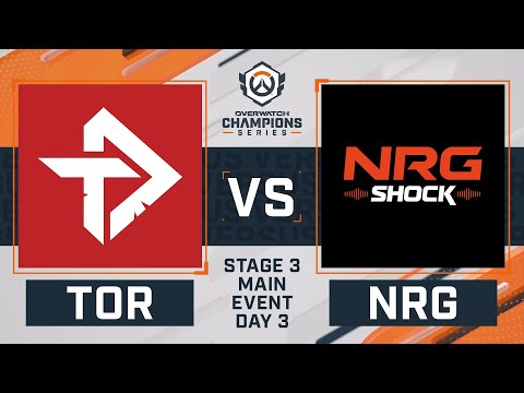 OWCS NA Stage 3 - Main Event Day 3 | Toronto Defiant v NRG Shock