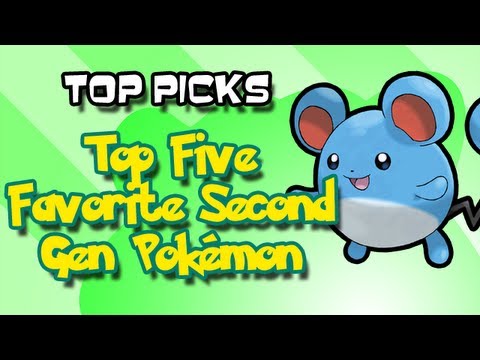 Top Picks - 5 Favorite 2nd Gen Pokémon