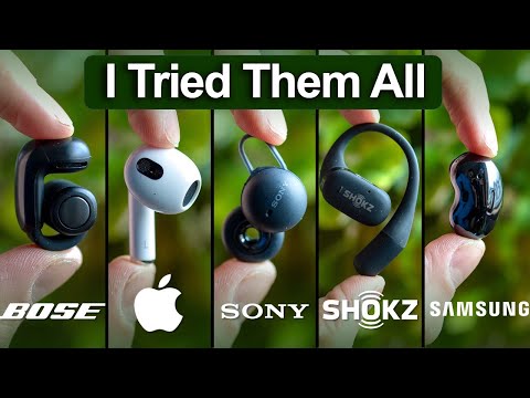 Best OPEN Earbuds [Tested &amp; Compared!] - Bose vs Sony vs AirPods vs Shokz..