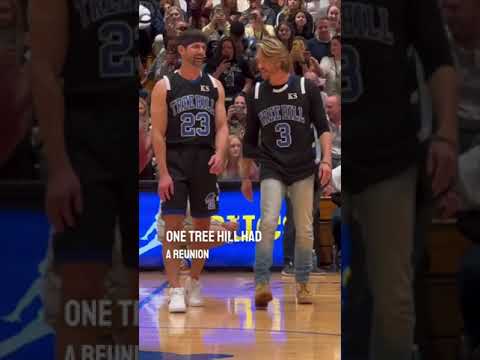 One Tree Hill had a reunion basketball game!