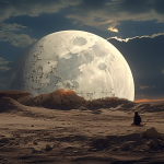 O que aconteceu com a lua de Odisseu?