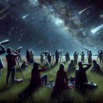 Stargazers Await a Celestial Show in the Night Sky