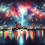 Unique Celestial Event Over Boston Skies